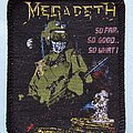 Megadeth - Patch - Megadeth So Far, So Good... So What ! Patch