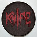Knife - Patch - Knife Logo Circle Patch (Red)