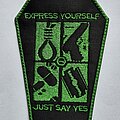 Type O Negative - Patch - Type O Negative Express Yourself Just Say Yes Coffin Patch