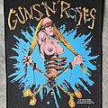 Guns N&#039; Roses - Patch - Guns N' Roses Guns N Roses Pretty Tied Up Backpatch  (1992)