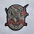 Iron Maiden - Patch - Iron Maiden  Trooper Red N Black Porter Shape Patch