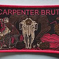 Carpenter Brut - Patch - Carpenter Brut Trilogy Patch Pink Border