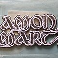 Amon Amarth - Patch - Amon Amarth Logo Cut Out Shape Patch ( Glow In The Dark )