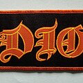 Dio - Patch - DIO Holy Diver Stripe Patch Orange Border