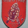 Heavy Load - Patch - Heavy Load Stronger Than Evil Shield Patch Silver Glitter Border