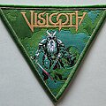 Visigoth - Patch - Visigoth The Revenant King Patch Triangle Green Border
