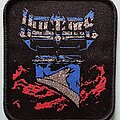 Vulture - Patch - Vulture The Guillotine Patch  Black Border