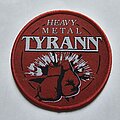 Tyrann - Patch - Tyrann Heavy Metal Tyrann Circle Patch Red Border