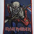 Iron Maiden - Patch - Iron Maiden The Trooper Patch Red Border