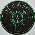 Type O Negative - Patch - Type O Negative 13  Round Patch Dark Green