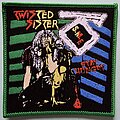 Twisted Sister - Patch - Twisted Sister Stay Hungry Patch  Green Border