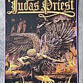 Judas Priest - Patch - Judas Priest Sad Wings Of Destiny Backpatch Purple Border (Woven)