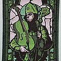 Type O Negative - Patch - Type O Negative St. Peter Patch Green Border