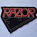 Razor - Patch - Razor Logo Shape Patch (Embroidered)