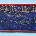 Iron Maiden - Patch - Iron Maiden Live After Death Stripe Patch Red Border