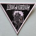 Bolt Thrower - Patch - Bolt Thrower  In Battle There Is No Law Triangle Patch White Border