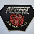 Accept - Patch - Accept Europen Tour Patch Black Border