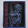 Iron Maiden - Patch - Iron Maiden Somewhere In Time Patch Blue Border