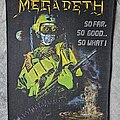 Megadeth - Patch - Megadeth So Far, So Good... So What!?   Backpatch - Purple Version