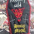 Running Wild - Patch - Running Wild Heavy Metal coffin patch