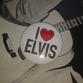 Elvis Presley - Pin / Badge - Elvis Presley I <3 Elvis badge