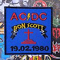 AC/DC - Patch - AC/DC Bon Scott tribute patch