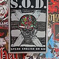 S.O.D. - Patch - S.O.D. Speak English or Die patch