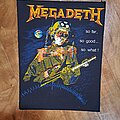 Megadeth - Patch - Megadeth So Far So Good So What Original Backpatch