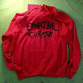 Cannibal Corpse - Hooded Top / Sweater - Cannibal Corpse Hammer Smashed Face red hoodie