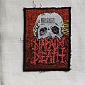 Napalm Death - Patch - Napalm Death Barcode skull