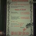 Megadeth - Other Collectable - Deth Certificate