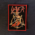 Slayer - Patch - Slayer - Show No Mercy woven patch (Red border)