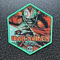 Iron Maiden - Patch - Iron Maiden - Virtual XI woven patch (Teal border)