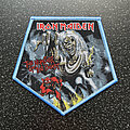 Iron Maiden - Patch - Iron Maiden - The Number of the Beast woven patch (Blue border)