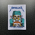 Metallica - Patch - Metallica - Crash Course in Brain Surgery woven patch (White border)