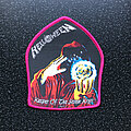 Helloween - Patch - Helloween - Keeper of the Seven Keys Pt. I woven patch (Pink border)