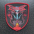 Dismember - Patch - Dismember - Like an Ever Flowing Stream woven patch (Red border)