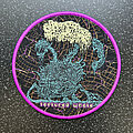 Sanguisugabogg - Patch - Sanguisugabogg - Tortured Whole woven patch (Purple border)