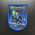 Megadeth - Patch - Megadeth - Rust In Peace woven patch (Blue border)