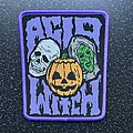 Acid Witch - Patch - Acid Witch - Halloween III woven patch (Purple border)