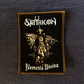 Satyricon - Patch - Satyricon - Nemesis Divina woven patch (Brown border)