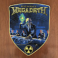 Megadeth - Patch - Megadeth - Rust In Peace woven backpatch (Yellow border)