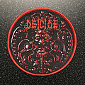 Deicide - Patch - Deicide - Deicide woven patch (Red border)