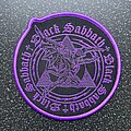 Black Sabbath - Patch - Black Sabbath - Henry woven patch (Purple border)