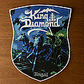 King Diamond - Patch - King Diamond - Abigail woven backpatch (White border)