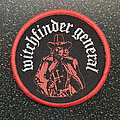 Witchfinder General - Patch - Witchfinder General woven patch (Red border)