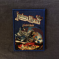 Judas Priest - Patch - Judas Priest - Painkiller woven patch (Blue border)