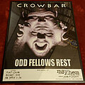 Crowbar - Other Collectable - Crowbar Odd Fellows Rest 18x24 Mayhem Records Promotional Poster (1998)