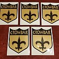 Crowbar - Other Collectable - Crowbar Fleur-de-lis Stickers / Decals 200?