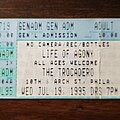 Life Of Agony - Other Collectable - Life Of Agony Ticket Stub 07/19/95 Trocadero Theatre Philadelphia, PA
